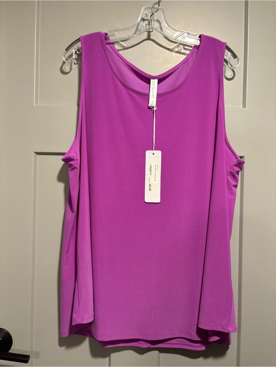 Dear Scarlett Tops - Scarlett Scoop Neck Tank Top - Magenta